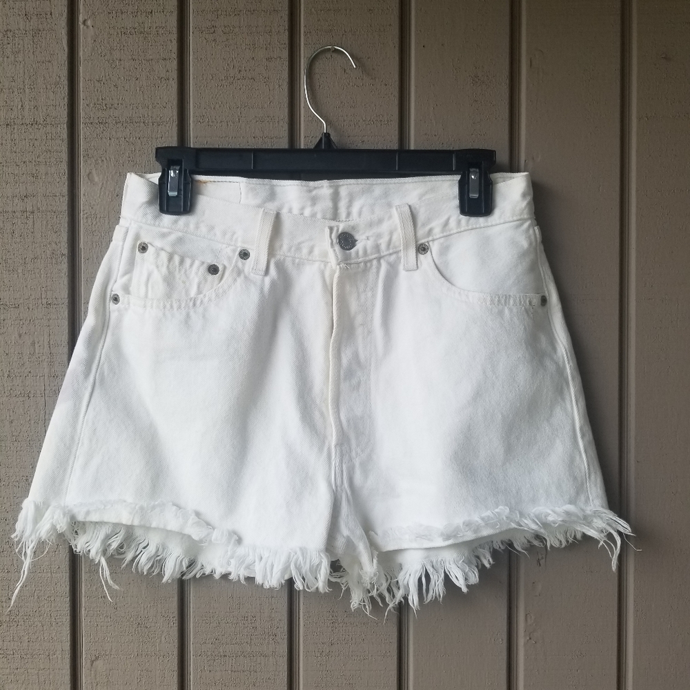 Vintage Levi's 501 high rise shorts